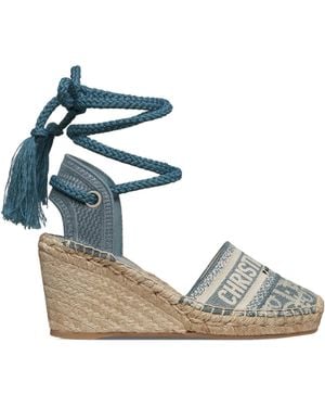 Dior Granville Wedge Espadrille - Blue
