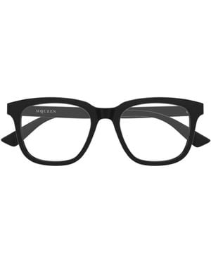 McQueen Eyewear Square Frame Glasses - White
