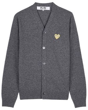 Comme des Garçons Long-Sleeved Knitwear - Grey