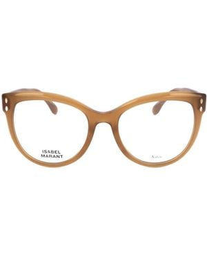 Isabel Marant Cat-Eye Frame Sunglasses - Metallic