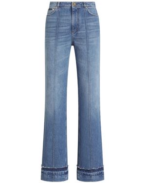 Dolce & Gabbana 5-Pocket Denim Trousers - Blue