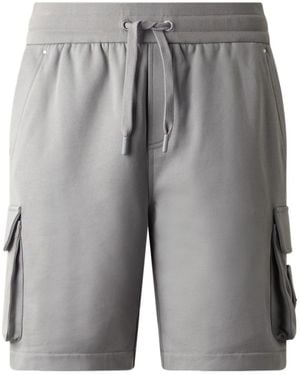 Moose Knuckles Drawstring Cargo Shorts - Grey