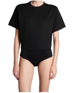 IRO Marya Short-Sleeved Bodysuit - Black