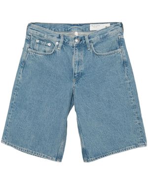 Rag & Bone Pocket Denim Shorts - Blue
