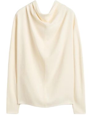 TOTEME Totême Cowl Neck Blouse - White