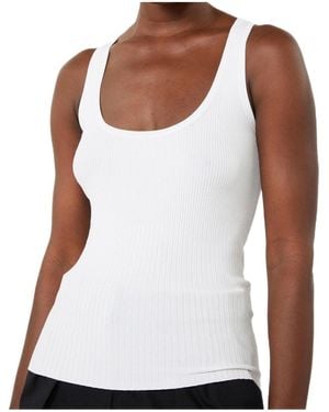 Max Mara Sleeveless Vest - White