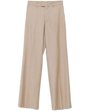 Berwich Patrizia Palazzo Trousers - Natural