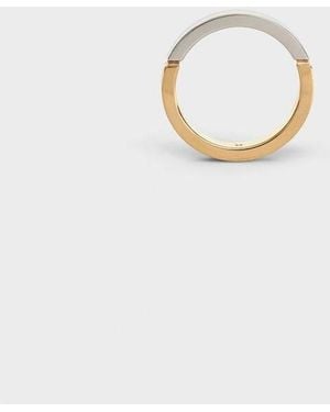Celine Simple Forms Ring - Metallic