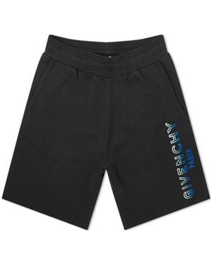 Givenchy Logo Printed Track Shorts - Black