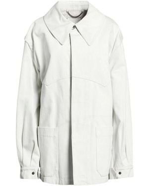 Maison Margiela Loose-Fitting Denim Jacket - White