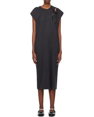 Simone Rocha Bow Detail Dress - Blue