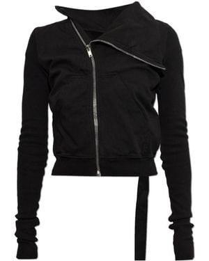 Rick Owens Long-Sleeve Casual Jacket - Black