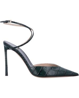 Tom Ford Croc-Effect Leather Pumps - Blue