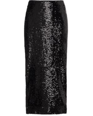 Emilia Wickstead Sequined Pencil Skirt - Black