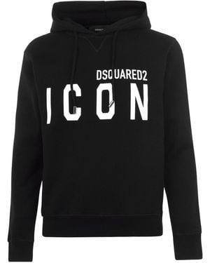 DSquared² Icon Hoodie - Black