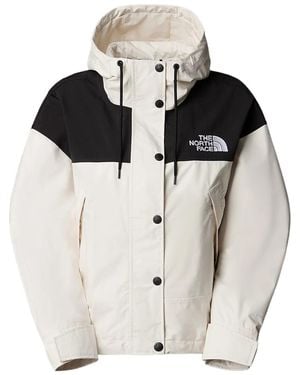 The North Face Logo Embroidered Hooded Jacket - Black