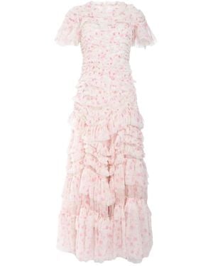 Needle & Thread Rose Ditsy Gown - Pink