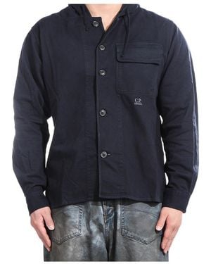 C.P. Company Long Sleeve Casual Jacket - Blue
