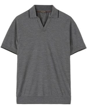 Loro Piana Waitaki Polo Shirt - Grey