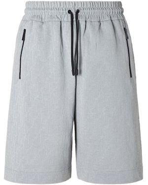 Fendi Zip-Pocket Shorts - Grey
