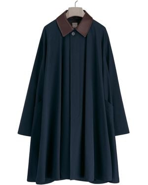 Dior Coat With Embroidery - Blue