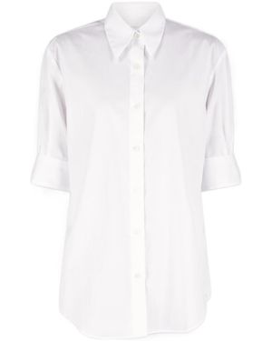 Dries Van Noten Short Sleeve Shirt - White