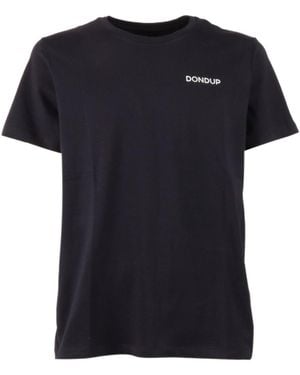 Dondup Logo-Print T-Shirt - Black