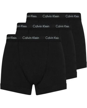 Calvin Klein Cotton Boxer Shorts - Black