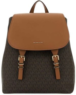 MICHAEL Michael Kors Foldover Top Backpack - Black