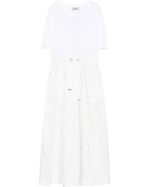 Herno Short-Sleeved Dress - White