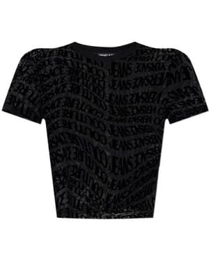 Versace Jeans Couture Short Sleeve T-Shirt - Black