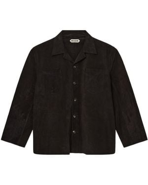 Bode Collared Shirt - Black