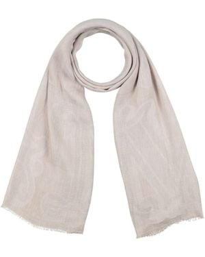 Max Mara Minimalist Solid Bandana - White