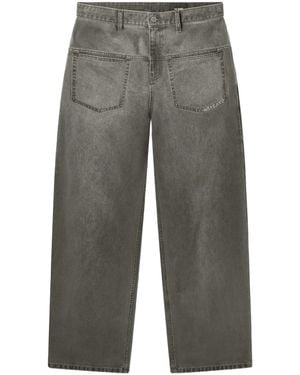Axel Arigato Wide-Leg Jeans - Grey