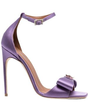 Malone Souliers Emily 110Mm Satin Stilettos - Purple