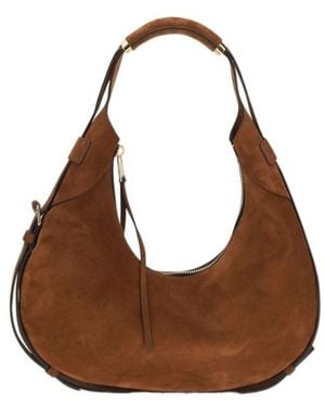 Moschino Medium Handle Me Shoulder Bag - Brown