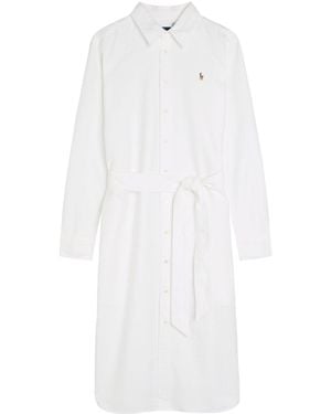 Polo Ralph Lauren Cotton Shirt Dress - White