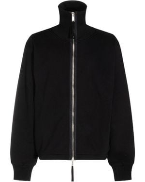 Thom Krom Mock-Neck Casual Jacket - Black