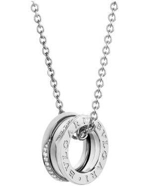 BVLGARI Logo Necklace - Metallic