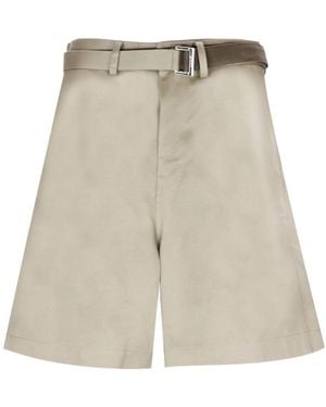 Sacai Shorts - Natural