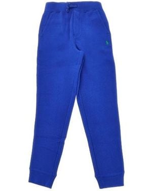 Ralph Lauren Polo Pony Drawstring Track Pants - Blue