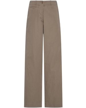 The Row Casual Trousers With Belt Loops - Brown