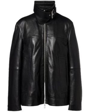 Sportmax Loose Stand Collar Jacket - Black