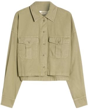 Weekend by Maxmara Accenni Cropped Jacket - Green