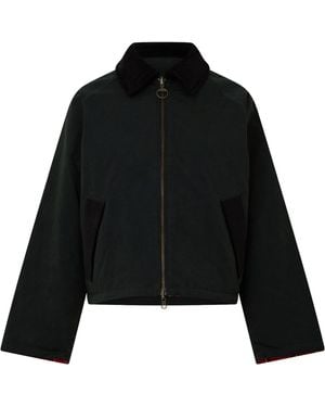 Barbour Reversible Cord Collar Jacket - Black