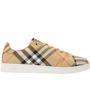Burberry Low-Top Trainers - Natural