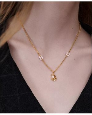 Dior Precious Clover Necklace - Multicolor