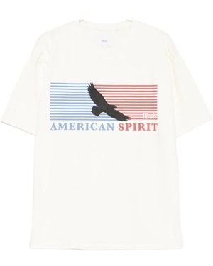 Rhude Graphic-Print T-Shirt - White
