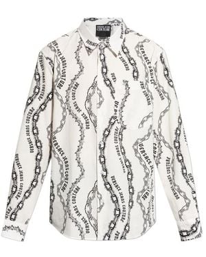Versace Jeans Couture Couture Baroque Print Shirt - White