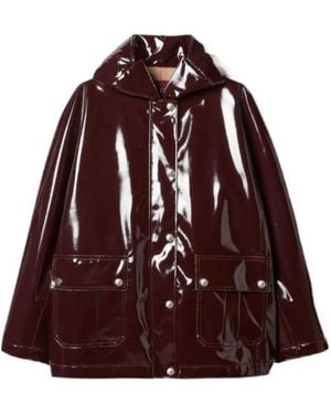 Gucci Cire Fabric Jacket - Red